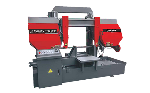 青云谱龙门带锯床运行中途停止切割产生的原因是什么？